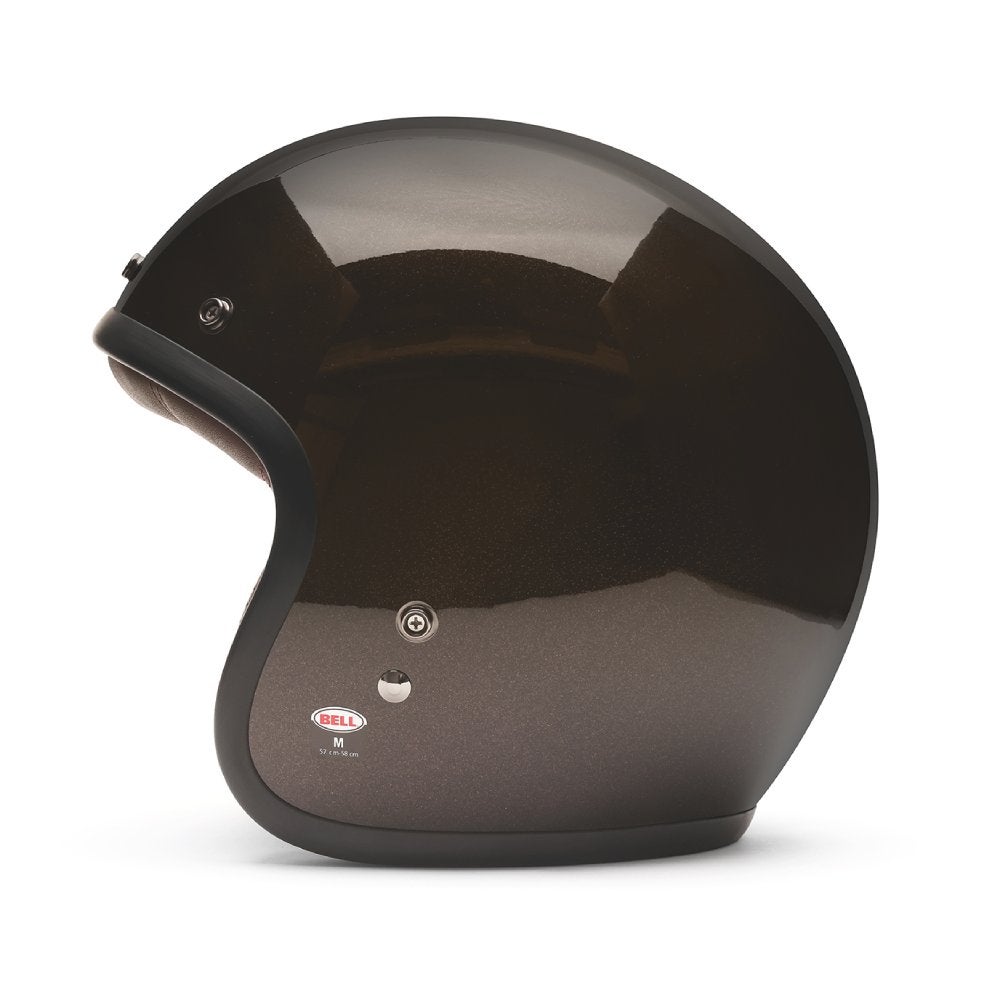 ジェットヘル ヘルメット BELL ベル HELMET Custom500 FLAKE ROOTBEER