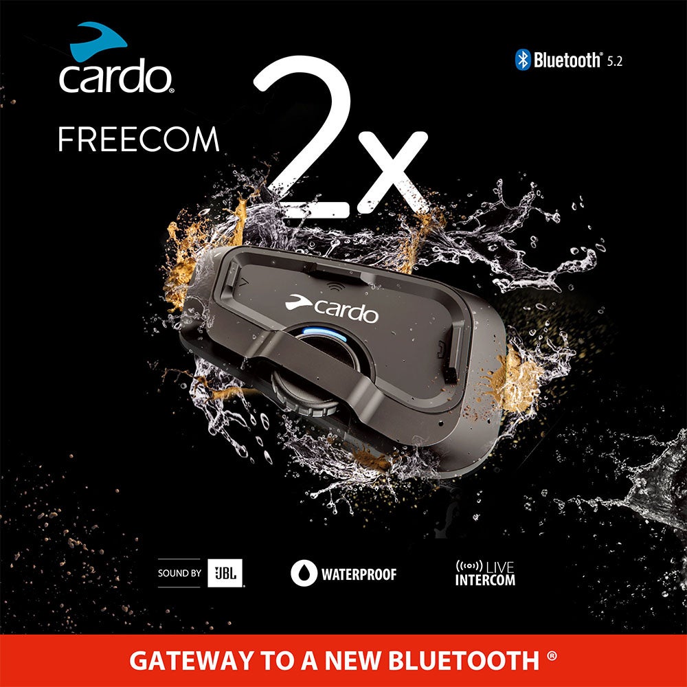 Cardo カルド FREECOM 2X（フリーコム ツーエックス）デュオセット