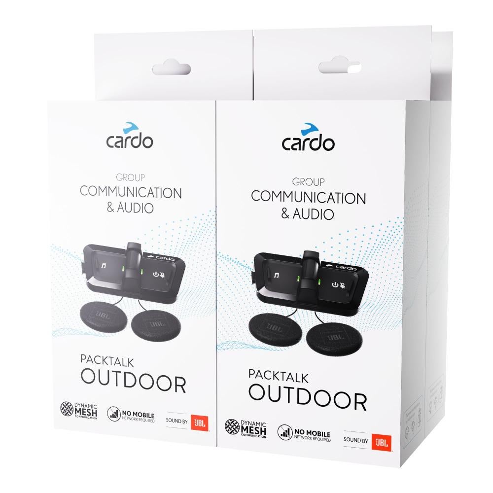 Cardo カルド PACKTALK OUTDOOR FAMILY PACK - BLACK パックトーク