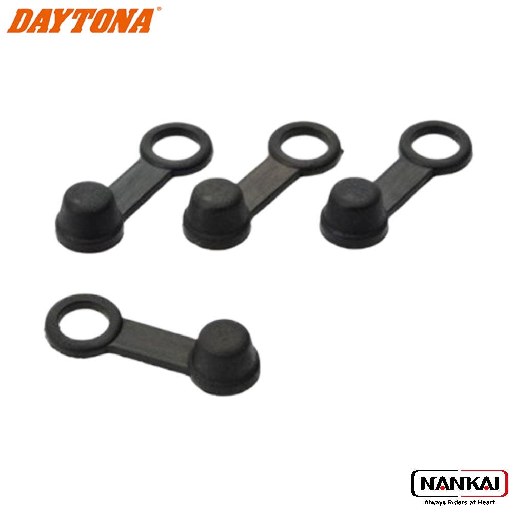 DAYTONAデイトナブリーダーラバーキャップ4個入りブラック品番：96476