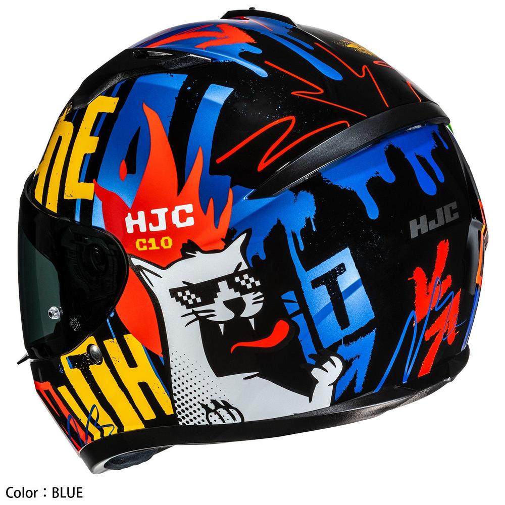 HJC HELMETS エイチジェイシー ヘルメットHJC C10 フォップ_BLUE(MC23