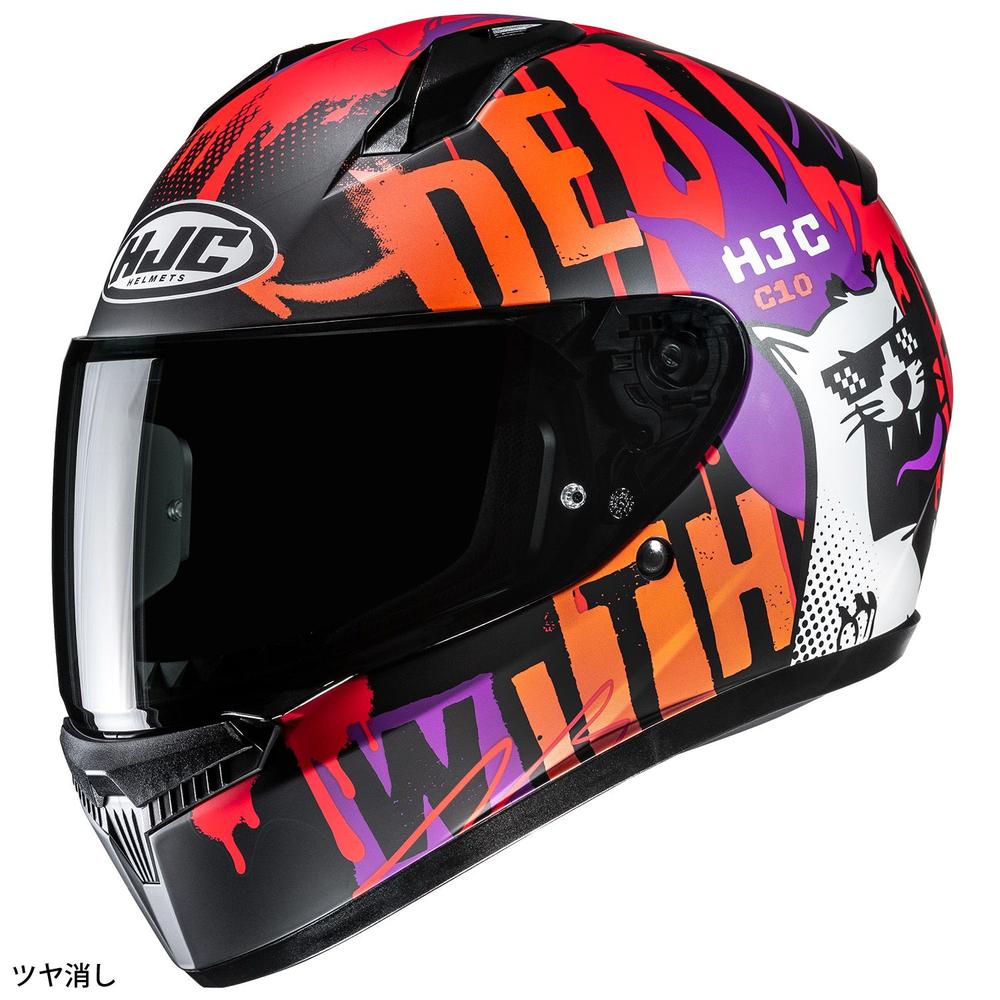 HJC HELMETS エイチジェイシー ヘルメットHJC C10 フォップ_PURPLE