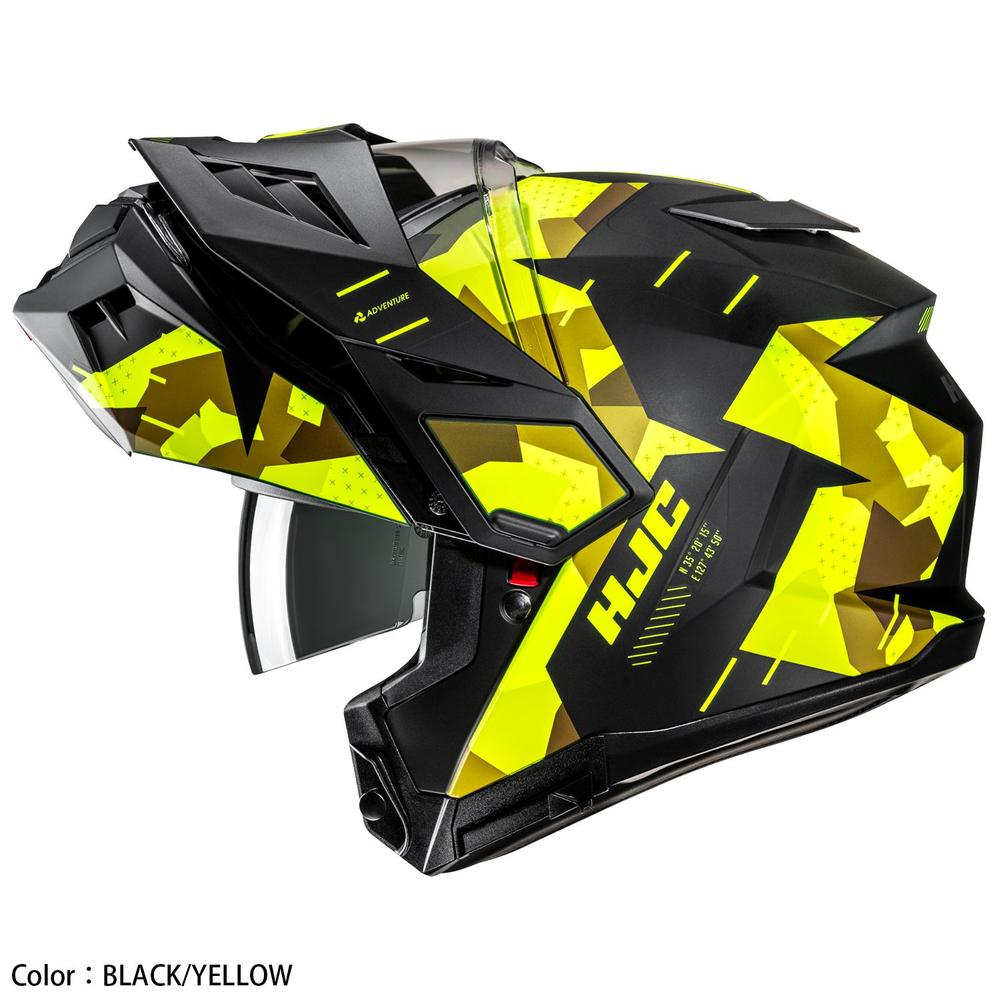HJCHELMETSエイチジェイシーヘルメットHJCi80ロキ_BLACK/YELLOW(MC3HSF)