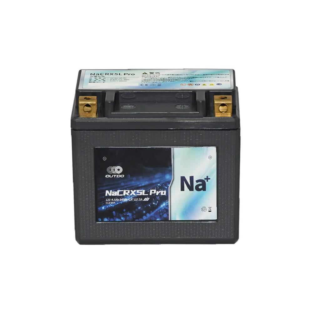 バイクバッテリー OUTDO ナトリウムイオン NaCRX5L Pro【YTX5L-BS
