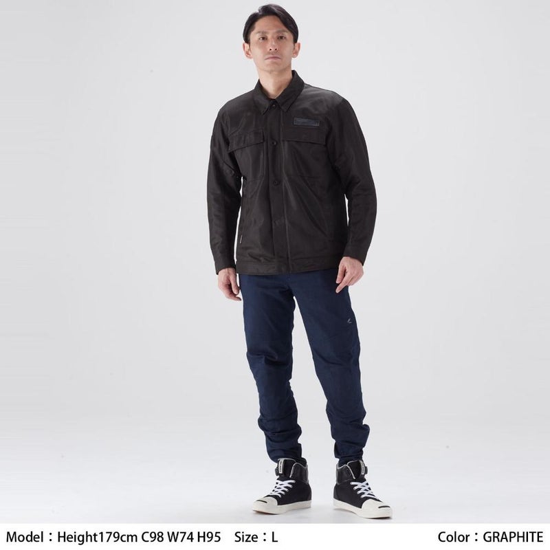 RSTAICHI(アールエスタイチ)MILESAIRJACKETマイルズエアージャケットアパレルバイクウェア自転車軽量快適GRAPHITERSJ353