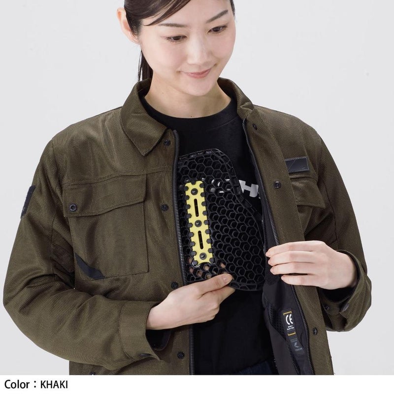 RSTAICHI(アールエスタイチ)MILESAIRJACKETマイルズエアージャケットアパレルバイクウェア自転車軽量快適KHAKIRSJ353