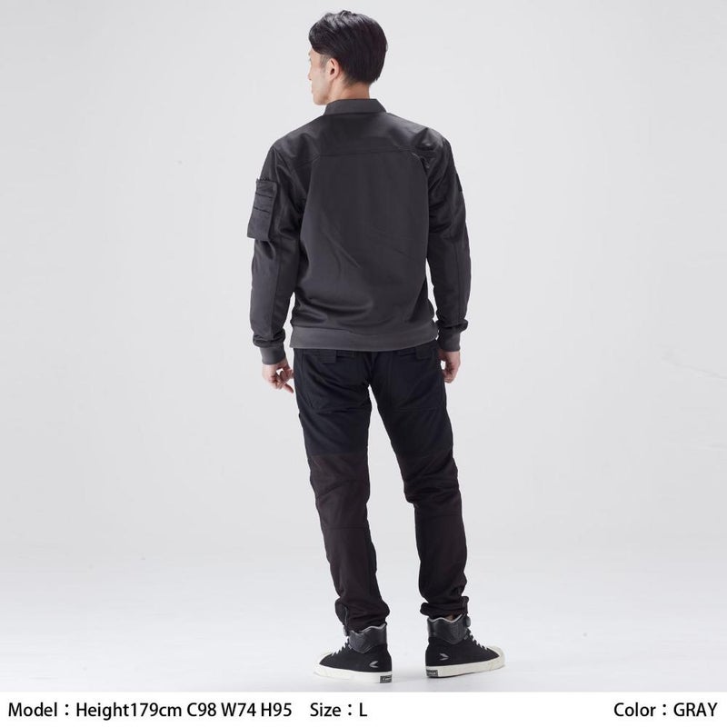 RSTAICHI(アールエスタイチ)AIRFLIGHTJACKETエアーフライトジャケットアパレルバイクウェア自転車軽量快適GRAYRSJ351