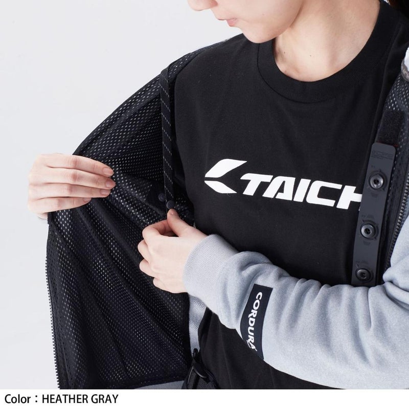 RS TAICHI (アールエスタイチ) CORDURA HOODIE コーデュラ フーディ ジャケット アパレル バイクウェア 自転車 軽量 快適 CHARCOAL RSJ352