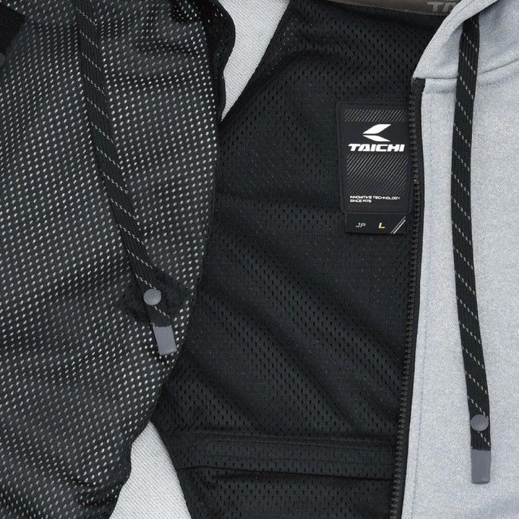 RS TAICHI (アールエスタイチ) CORDURA HOODIE コーデュラ フーディ ジャケット アパレル バイクウェア 自転車 軽量 快適 CHARCOAL RSJ352