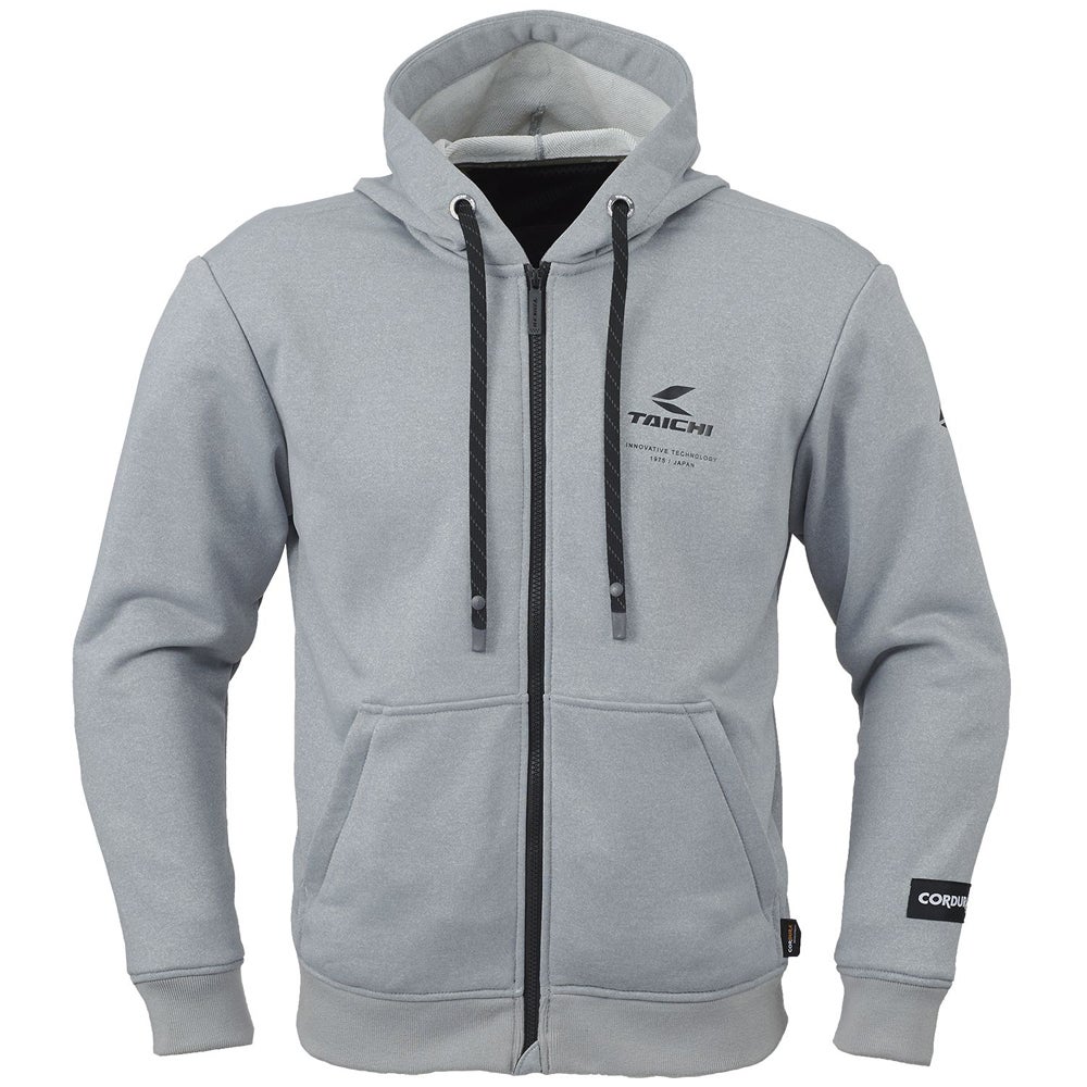 RS TAICHI (アールエスタイチ) CORDURA HOODIE コーデュラ フーディ ジャケット アパレル バイクウェア 自転車 軽量 快適 HEATHER GRAY RSJ352