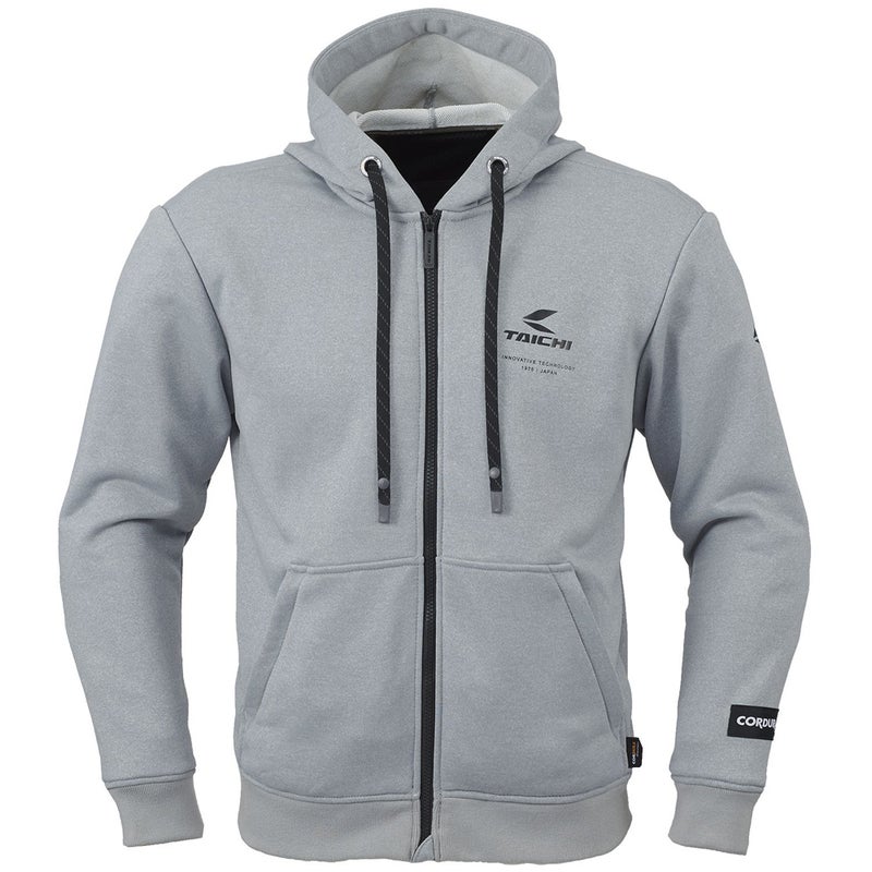 RS TAICHI (アールエスタイチ) CORDURA HOODIE コーデュラ フーディ ジャケット アパレル バイクウェア 自転車 軽量 快適 HEATHER GRAY RSJ352