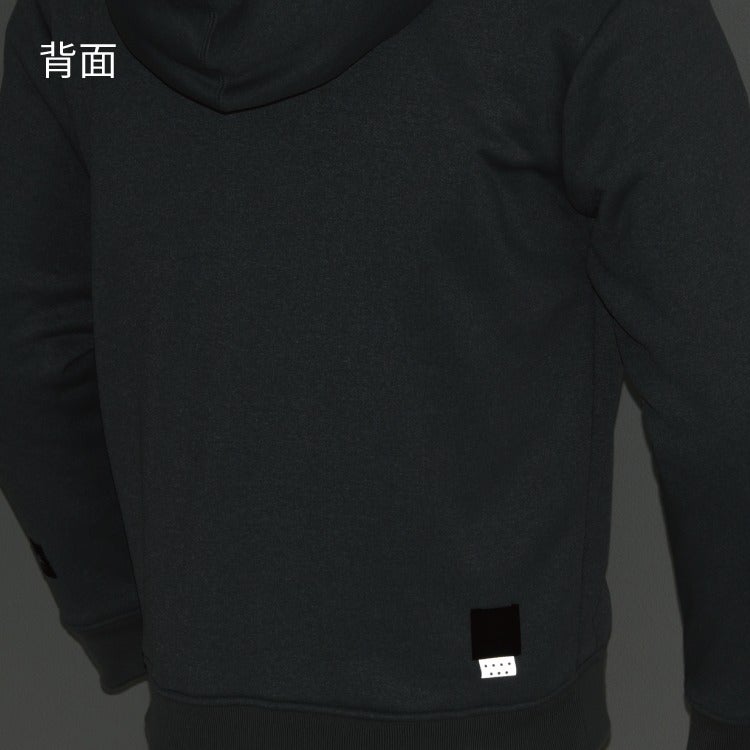 RS TAICHI (アールエスタイチ) CORDURA HOODIE コーデュラ フーディ ジャケット アパレル バイクウェア 自転車 軽量 快適 HEATHER GRAY RSJ352