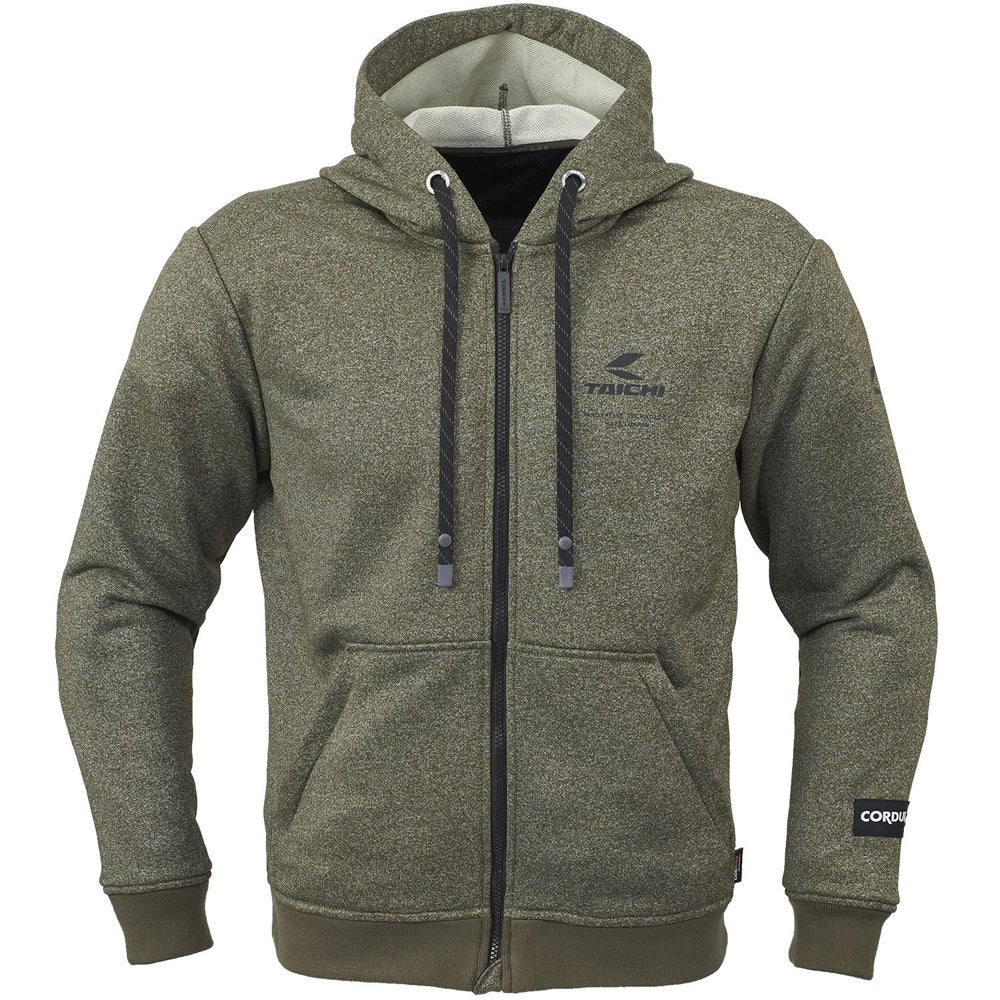 RS TAICHI (アールエスタイチ) CORDURA HOODIE コーデュラ フーディ ジャケット アパレル バイクウェア 自転車 軽量 快適 DARK KHAKI RSJ352