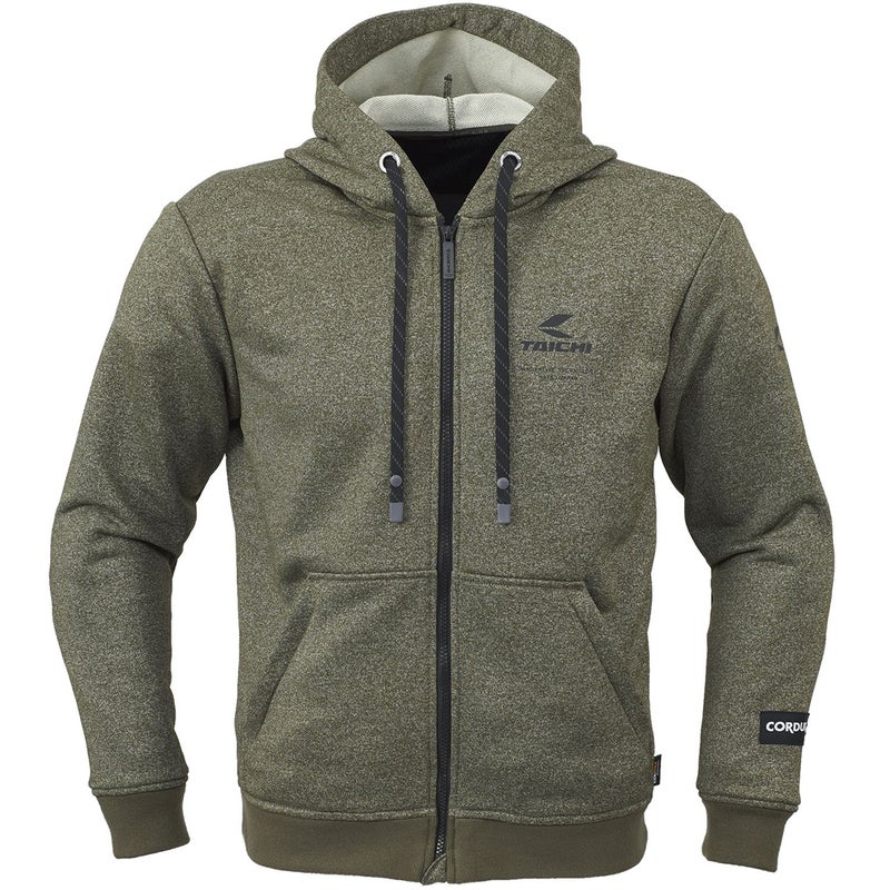 RS TAICHI (アールエスタイチ) CORDURA HOODIE コーデュラ フーディ ジャケット アパレル バイクウェア 自転車 軽量 快適 DARK KHAKI RSJ352