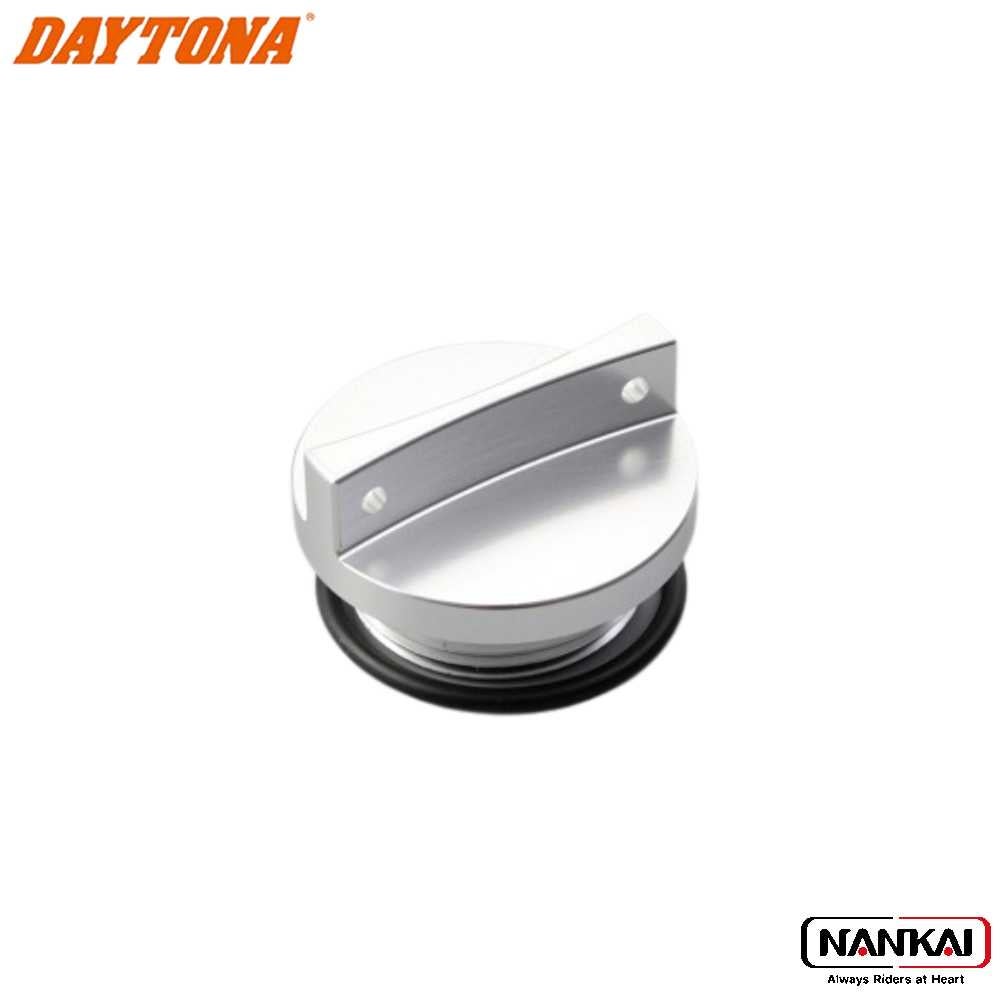 専用　箱無し DAYTONA デイトナ DAYTONA オイルフィラーキャップ M30×P1.5（シルバー