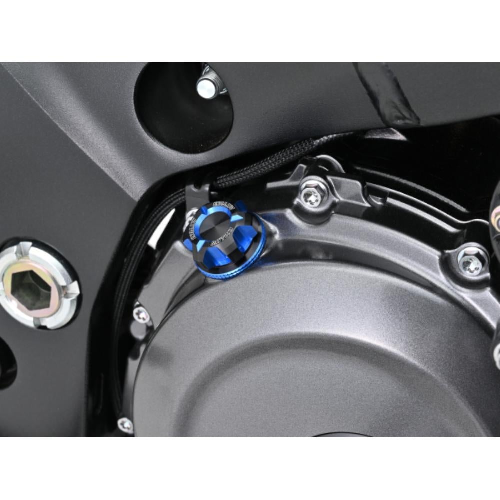 DAYTONAデイトナPREMIUMZONEオイルフィラーキャップ（ブルー）M20×P1.5品番：91886