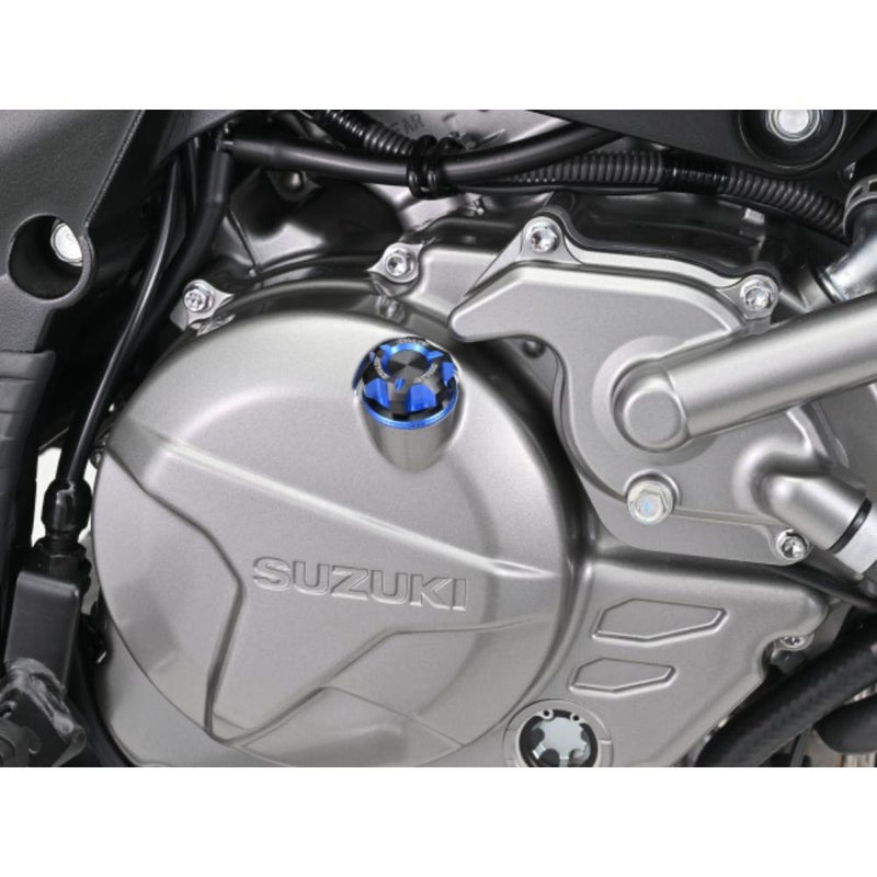DAYTONAデイトナPREMIUMZONEオイルフィラーキャップ（ブルー）M20×P1.5品番：91886