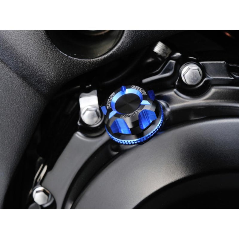 DAYTONAデイトナPREMIUMZONEオイルフィラーキャップ（ブルー）M20×P1.5品番：91886