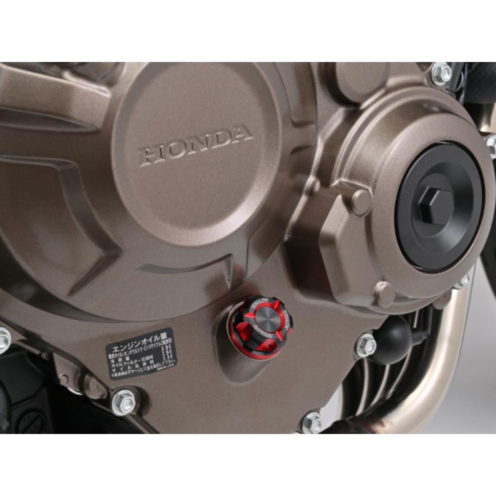 DAYTONAデイトナPREMIUMZONEオイルフィラーキャップ（レッド）M20×P2.5品番：91890