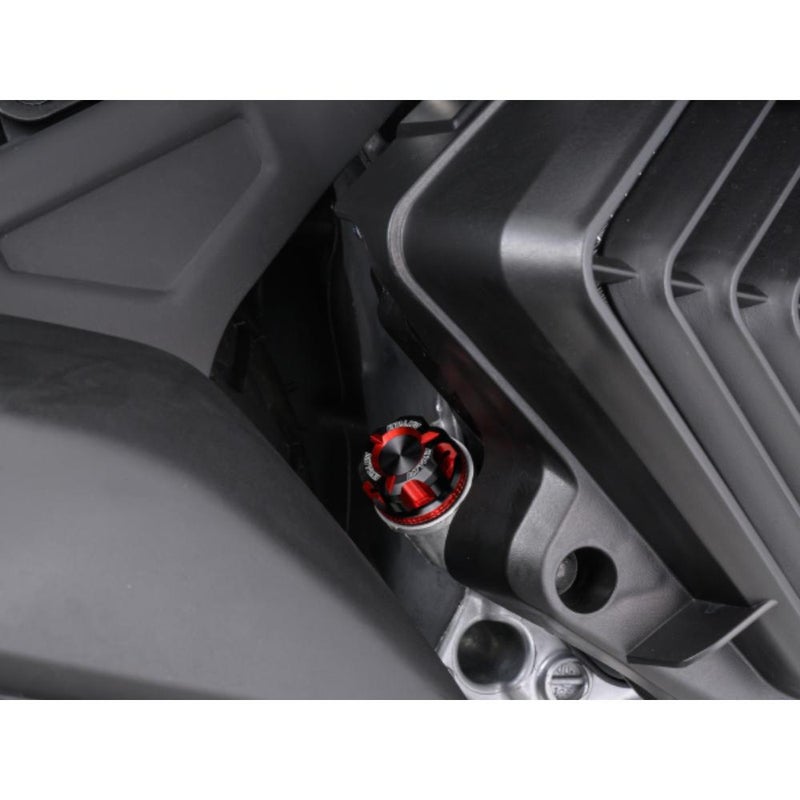 DAYTONAデイトナPREMIUMZONEオイルフィラーキャップ（レッド）M20×P2.5品番：91890