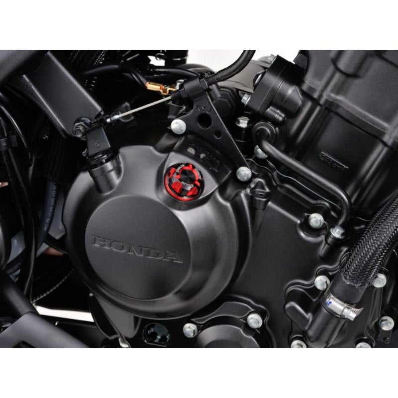DAYTONAデイトナPREMIUMZONEオイルフィラーキャップ（レッド）M20×P2.5品番：91890