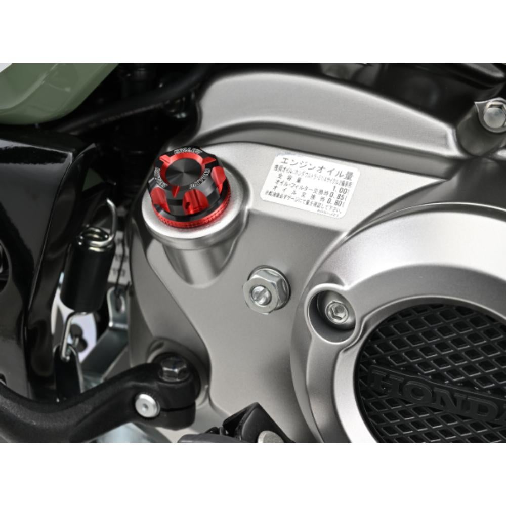 DAYTONAデイトナPREMIUMZONEオイルフィラーキャップ（レッド）M20×P2.5品番：91890
