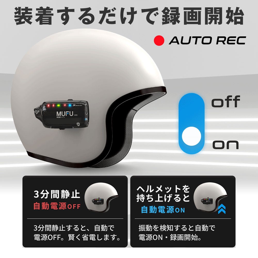 MAXWIN(マックスウイン) MUFU スマート感知センサー搭載 バイク用
