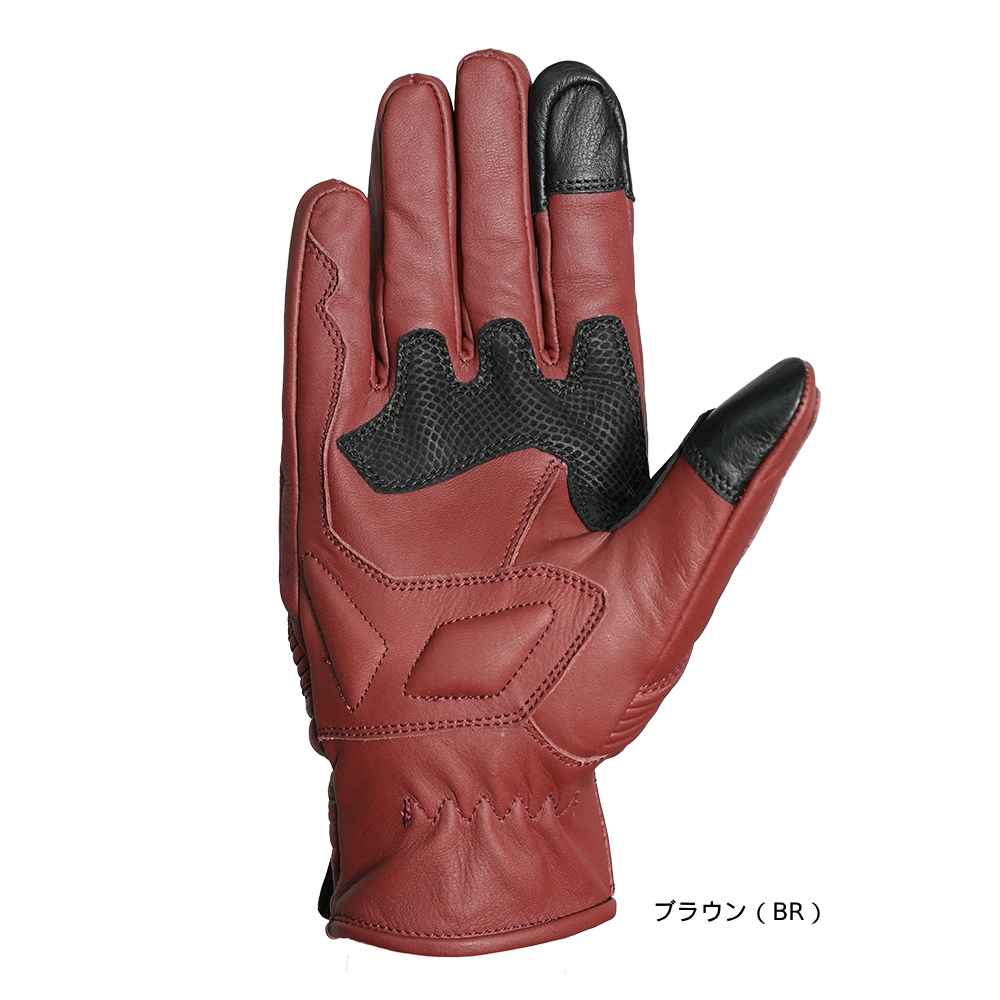 ツーリングレザーグローブ